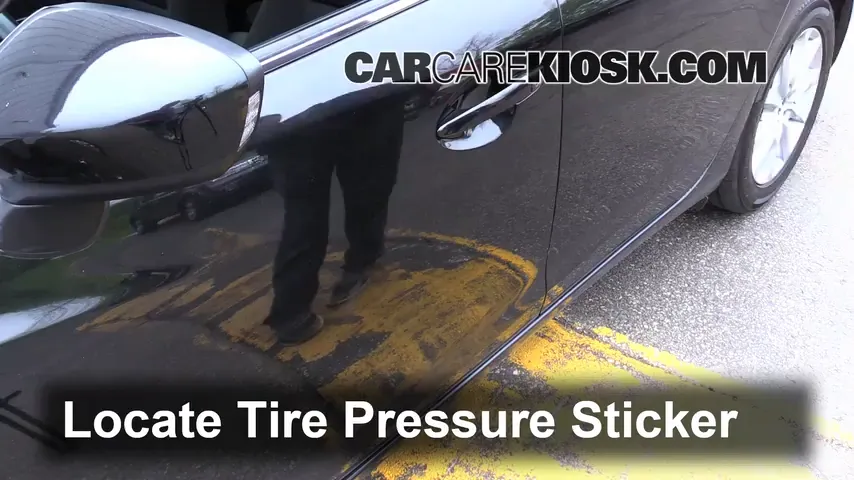2015 Mazda 6 Sport 2.5L 4 Cyl. Sedan (4 Door) Tires & Wheels Check Tire Pressure